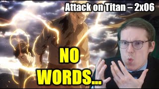 OKAY WHAT  GERMAN watches Attack on Titan 2x06  WARRIOR  BLIND REACTANALYSIS [upl. by Riatsila]