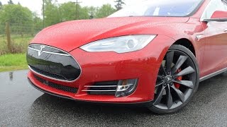 2015 Tesla Model S P85D Review [upl. by Srevart]