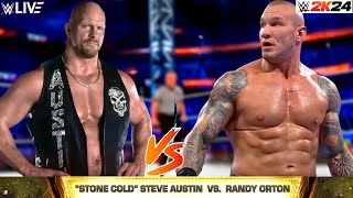 Stone Cold Vs Randy Orton  Last Man Standing Match  WrestleMania 39 [upl. by Karlotte]