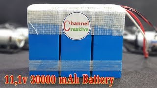 Build a 3S 111v 30000mAh for Sea Scooter V2 [upl. by Gaal]