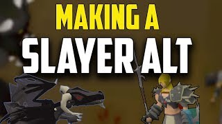 OSRS  Making A Slayer Alt For Money  Episode 1 [upl. by Chansoo797]