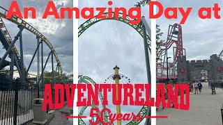 An AMAZING day at Adventureland [upl. by Hctub194]