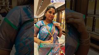 1kg gold chain😍gold jewellery marriage ytshorts shortsfeed sreekumaranthangamaligai goldchain [upl. by Ydna]