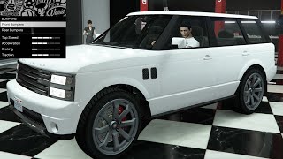 GTA 5  OG Vehicle Customization  Gallivanter Baller Old Range Rover L322 [upl. by Cirdla]