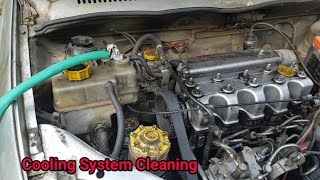 How To clean Car Cooling System At Home [upl. by Lleznov]