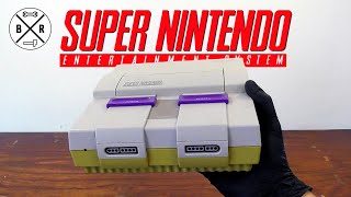 Dirty Yellowed Super Nintendo SNES Retro Console Restoration [upl. by Rosenkrantz]