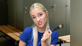 ASMR Pickme Girl Does Your Makeup in a School Locker Room Roleplay Personal Attention [upl. by Adnohr]