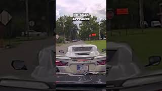 Corvette just disappears during traffic stop [upl. by Lisetta]