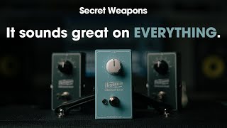 GREAT on synth bass guitars and even drums Benson Germanium Boost LBE Edition  Secret Weapons [upl. by Akina]