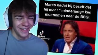 MARCO BORSATO MEMES IN 2024  Reageren op JULLIE Videos [upl. by Aay]