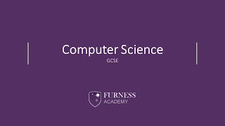 Furness Academy  Year 9 Options – Computer Science [upl. by Llirret]