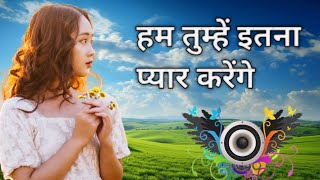 हम तुम्हें इतना प्यार करें DJ REMIX SONG HARD BASS Haryanvi song [upl. by Ardekahs683]