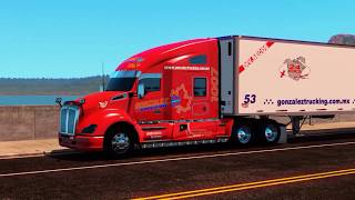 TRANSPORTES GONZALEZ TRUCKING DIV SECOS TIRANDO ROSTRO [upl. by Domel]