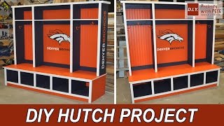 Denver Broncos Hutch with Glidden Team Colors [upl. by Doherty]