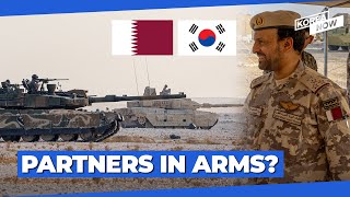 Video S Korean Army stages firstever overseas armor drill in Qatar [upl. by Norvall975]