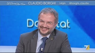 🔴 Interventi di Claudio Borghi a quotLaria che tiraquot  16112017 [upl. by Kendell]