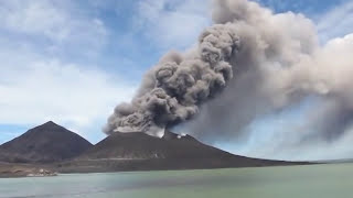 Mt Tavurvur Volcano Rabaul Papua New Guinea [upl. by Mungovan]