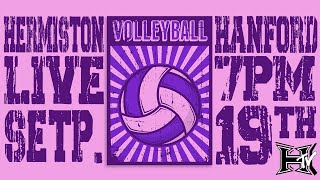 Hermiston Volleyball 202425 Bulldogs vs Hanford High School [upl. by Guinn]