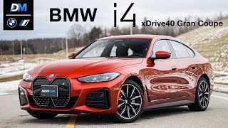 2024 BMW i4 xDrive40 Gran Coupe Might Be BMWs Best EV Sedan [upl. by Ahsinroc]