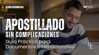 Apostillado de documentos sin complicaciones🎓 ft Olé Estudios [upl. by Ateval]