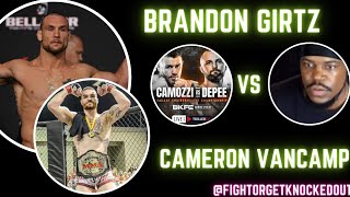 BKFC 67 Brandon Girtz x Cameron VanCamp LIVE BlowbyBlow Commentary 💯 [upl. by Christabelle888]