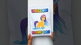 Unicorn Blind Bag diy papercraft unboxing blindbag craft cute paperdiy asmr unicorn [upl. by Sanborne]