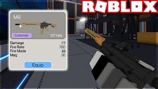 THE M4 IS THE BEST WEAPON IN ENERGY ASSAULT Roblox [upl. by Junius]