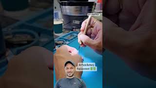 AirPods Battery replacement iphonerepairing iphone13pro [upl. by Notyap]