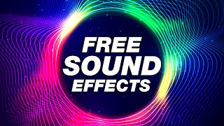 FREE Sound Effects For VIDEO EDITING [upl. by Mcfarland]