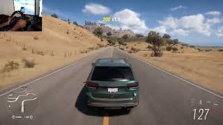 Jeep Grand Cherokee Trackhawk  Forza Horizon 5  Logitech g29 gameplay [upl. by Llesirg]