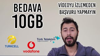 Öğrencilere Bedava 10 GB İnternet  İzlemeden Başvurmayın [upl. by Odnumyer869]