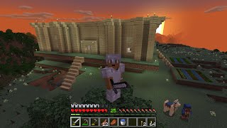 Ep 6 Mi Primera Vez en Minecraft Terminamos la Casa Primera Planta [upl. by Brindle186]