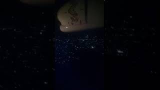 Yangon night view from plane [upl. by Allit]