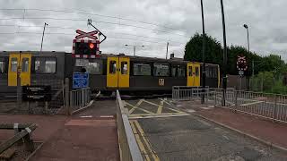 Callerton Parkway Level Crossing Weird Double Stay [upl. by Reggi731]