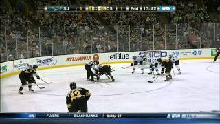 NHL 2014 10 21 San Jose Sharks vs Boston Bruins [upl. by Nauqahs459]