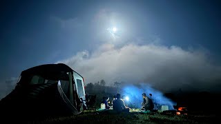 Beautiful Mountain Nature With Group Night Camping  Mountain Trekking  Wandering Mahesh [upl. by Shama]