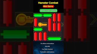 14 October Hamster Combat Mini Game Solved 💯 Easily  Today Mini Game Solved hamsterkombat shorts [upl. by Georgi]