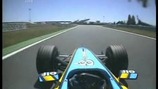 Fernando Alonso MagnyCours 2004 onboard [upl. by Jarita]