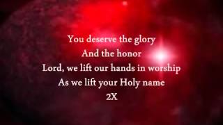 You Deserve The Glory Lyrics ❦Terry McAlmon❧ [upl. by Robinett]