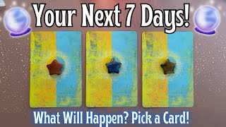 📆 Your Next 7 Days 🚨 Week Ahead Tarot Reading Pick a Card ⏳ [upl. by Capwell]