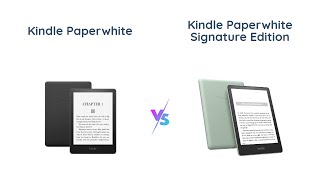 Kindle Paperwhite vs Kindle Paperwhite Signature Edition Which One to Buy [upl. by Tirza]