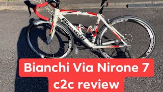 Bianchi Via Nirone 7 C2C RacingRace Series review  Bike Review  SHIMANO SORA [upl. by Vedi]