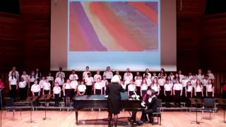 quotThe Rainbow Connectionquot  Rutgers Childrens Choir amp Scarlet Singers May 11 2014 [upl. by Lilith876]