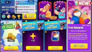 THANK YOU Match MastersFree Boosters amp Coins Match Rumble GEM GRAB 6 Players [upl. by Jarlath]