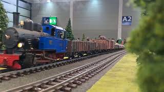 Podestanlage beim EchtdampfHallentreffen Live Steam EKBModelle [upl. by Ijic771]