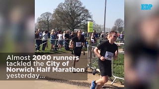 Norwich Half Marathon was hot hot hot [upl. by Madoc399]