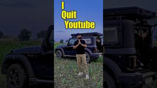 I Quit YouTube Permanently quityoutube goodbye youtube ytviral [upl. by Nat92]