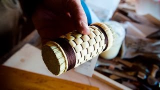 18th Century Beeswax Wood Finishing with a French Polissoir Don Williams Workshop Tour Part 4 [upl. by Erdua]