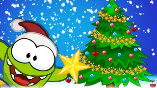 Decorazione Per Albero Di Natale Con Om Nom  Cartoni Animati Natalizi Per Bambini omnom natale [upl. by Jak553]