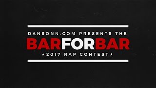 2017 Bar For Bar Rap Contest  Over 3000 In Prizes [upl. by Linzy]